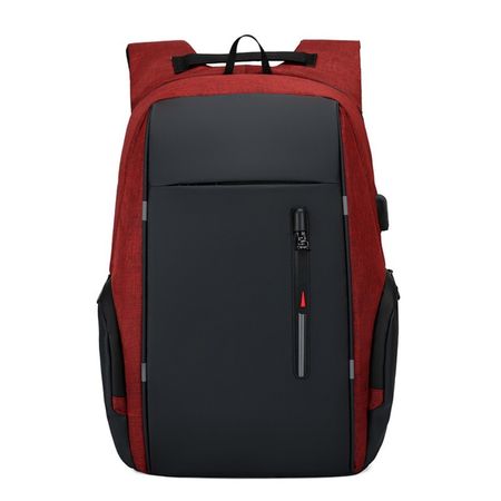 Mochila para Laptop Antirrobo de Gran Capacidad 15.6 Pulgadas RW1322 Rojo