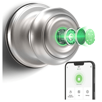 GeekTale Cerradura de puerta inteligente con huellas dactilares