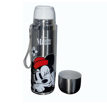 Termo Disney Minnie Mouse Plomo 600 ML