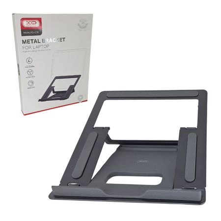 Soporte Portatil para Laptop Metalico  XO-C78 - NEGRO