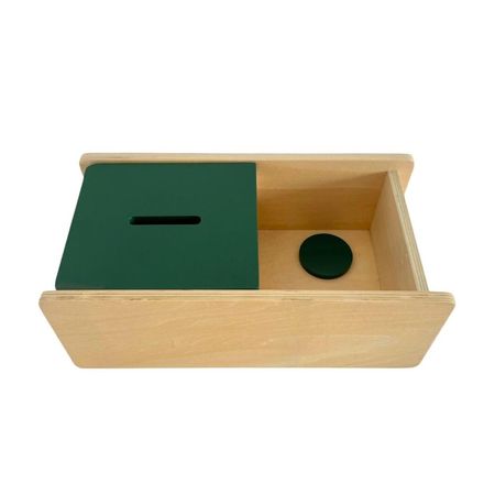 Caja de permanencia con disco vertical Chanitos Cunita montessori CMS-CPDV