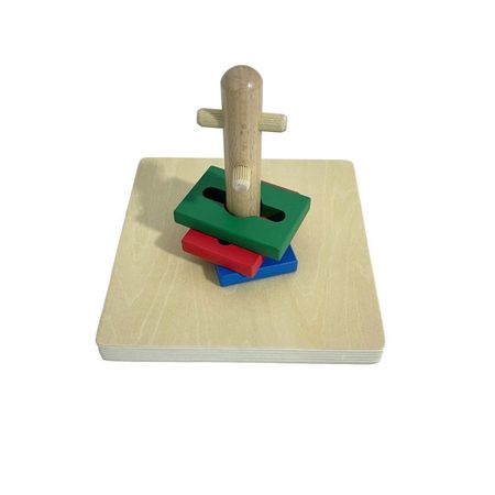 Apilador de formas giratorias Chanitos Cunita montessori CMS-APILFG