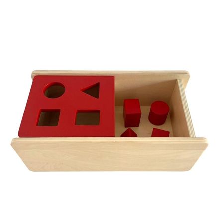 Caja de figuras geométricas Chanitos Cunita montessori CMS-CFGEO