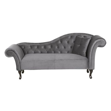 Sg Chaise Longue Amenoz Gris Oscuro Centraldecco