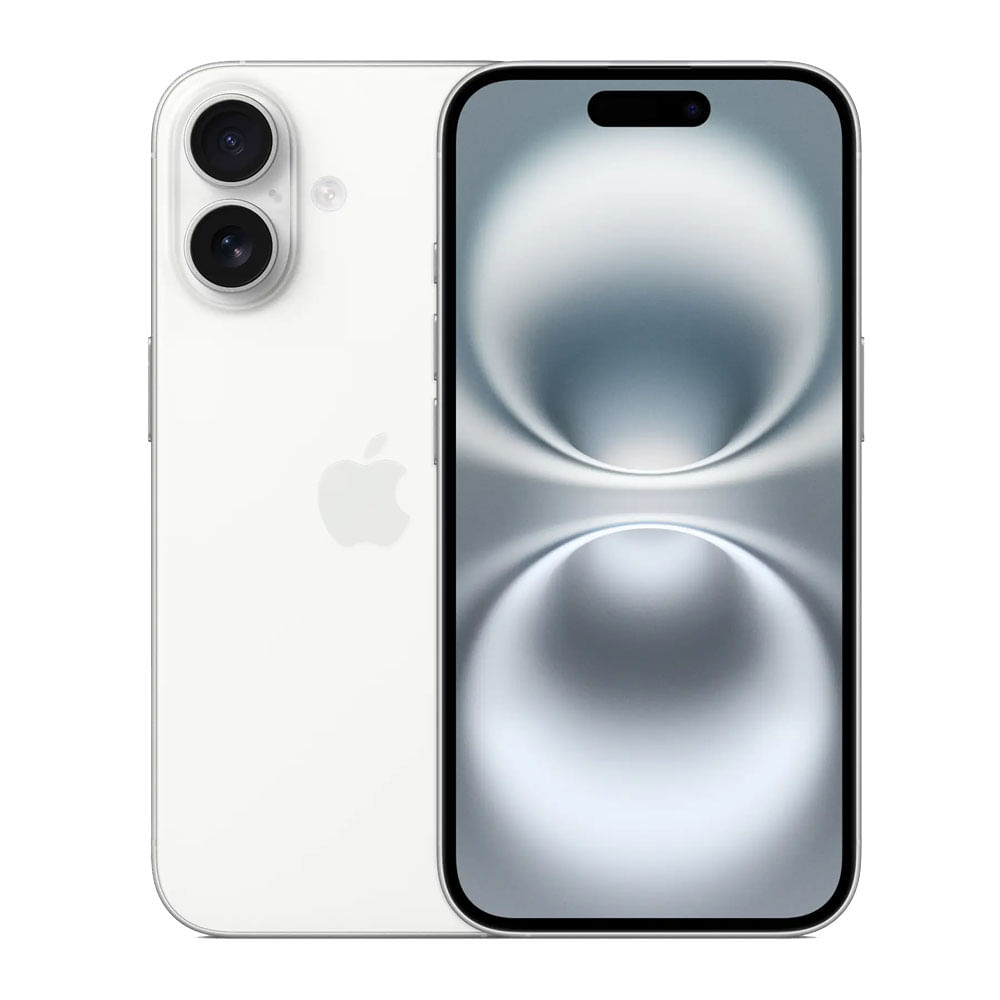 Iphone 16 128GB (CHIP FISICO) + Cargador Apple USB-C 20W - BLANCO