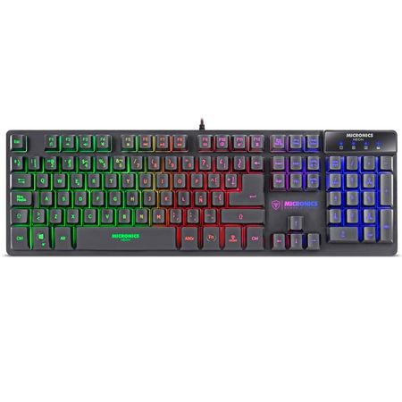 Teclado Gamer Micronics Neon+ MIC K709+ Alambrico TECL 2024311