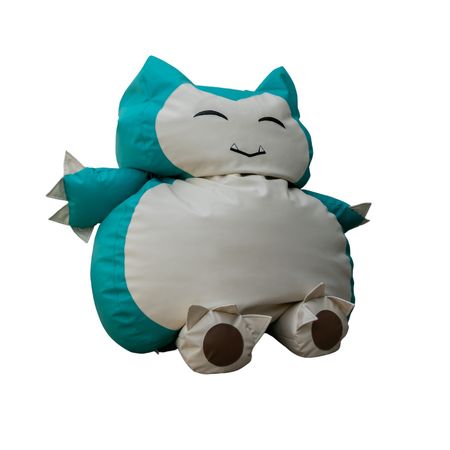 Puff Snorlax Gigante Ultracuero PuffLima