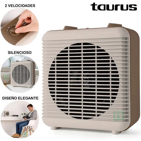 Calefactor Taurus Tropicano S2000 2 Velocidades 2000 W