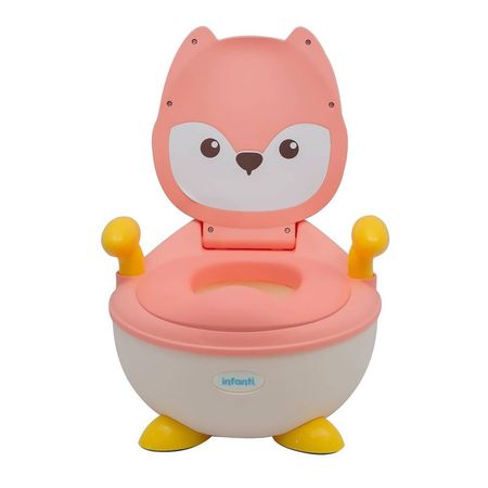 Bacin Entrenador para Niño Potty Fox Infanti BH-113D Rosado