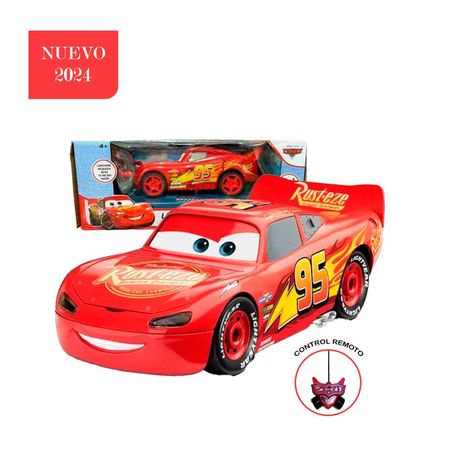 Juguete Vehículo cars Rayo McQueen con Control Remoto