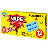 Insecticida VAPE Pastilla Verde Caja 12un