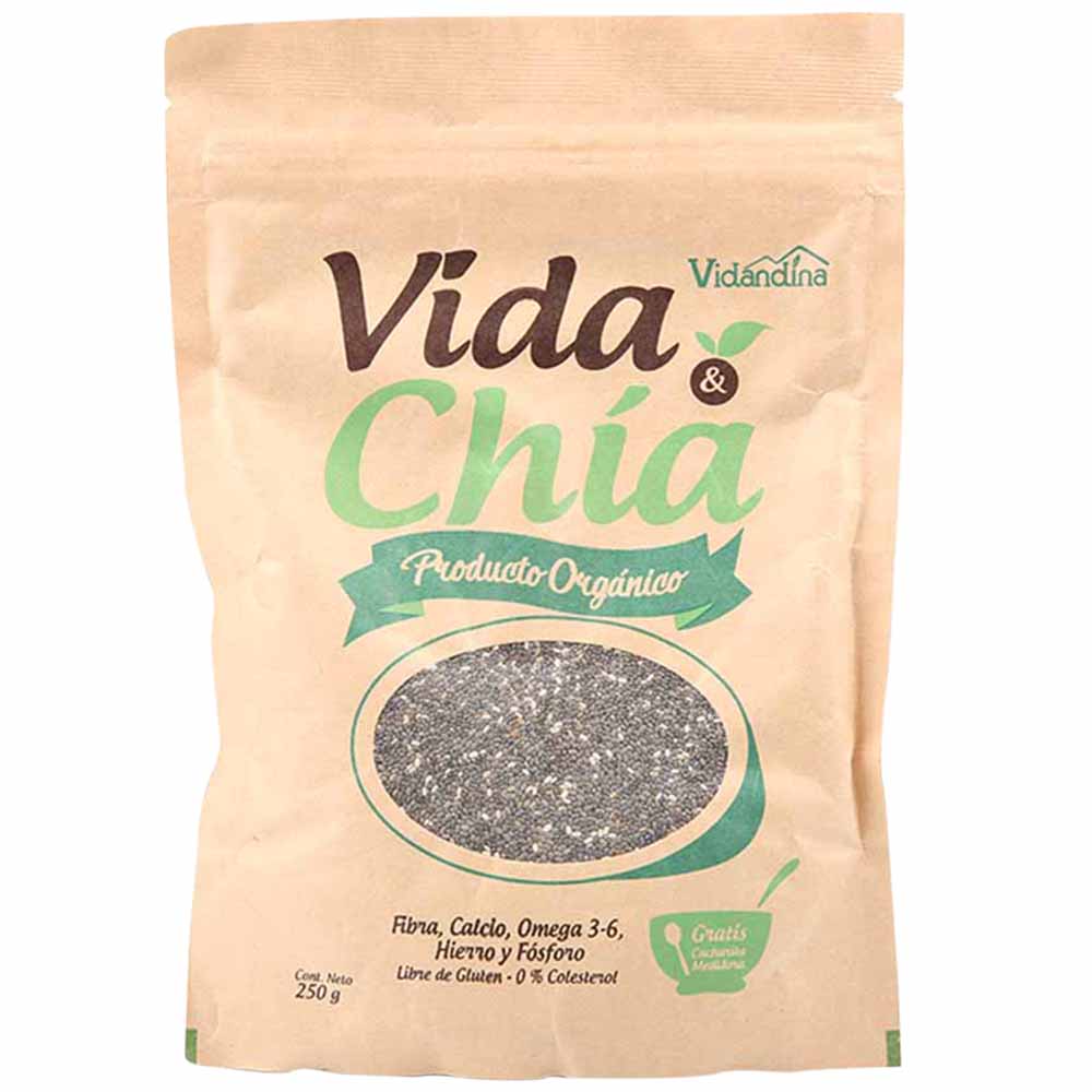 Cereal VIDACHIA Chia Orgánica Doypack 250g