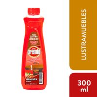 Limpiador Madera PREMIO Lustramuebles Rojo Botella 220ml