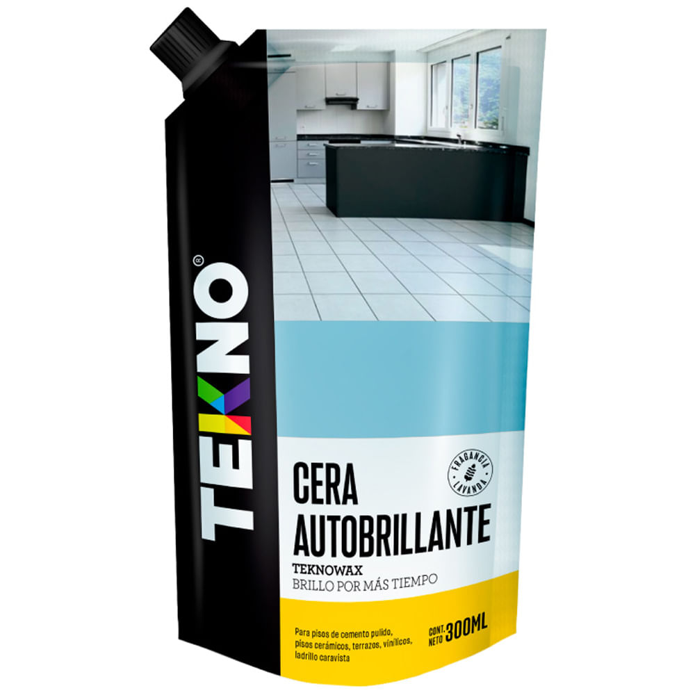 Cera líquida autobrillante TEKNO Neutral Doypack 300ml