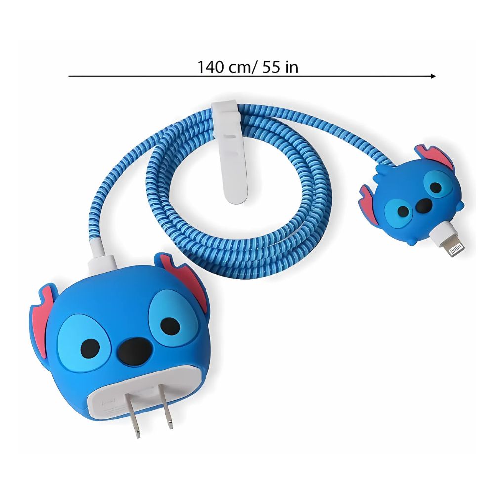 Funda Protectora Stitch Animados 3D para iPhone 18w 20w