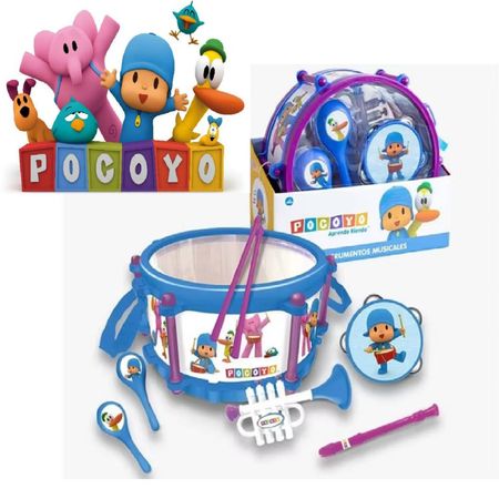 Set Tambor de Instrumentos de Pocoyo Cop Cap SF8133A
