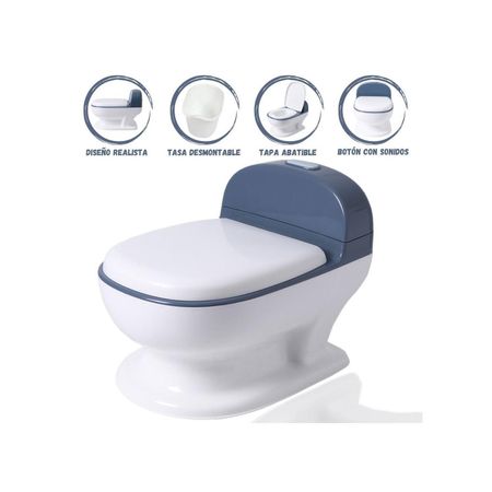 Bacín Potty Mi Primer Baño INFANTI BH-129 Blue