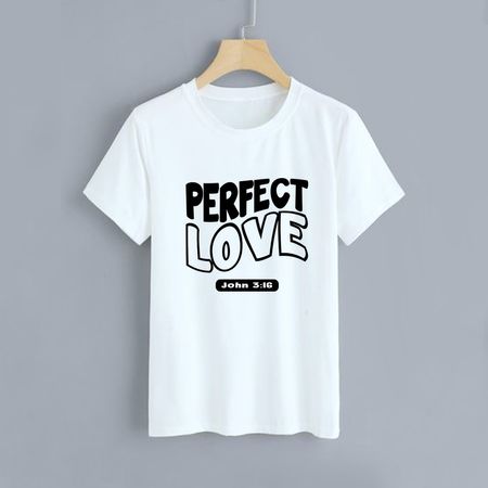 Polo Blanco PARA BENDECIR Perfect Love