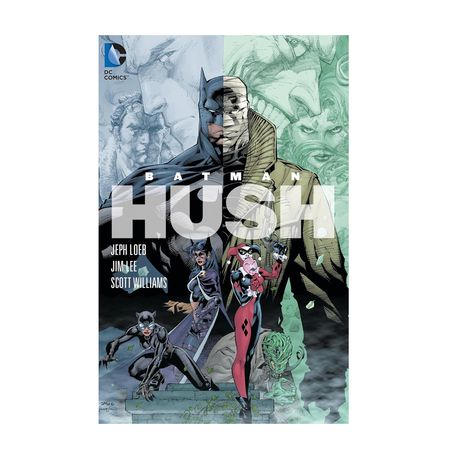 Novela Grafica Batman Hush DC Comics