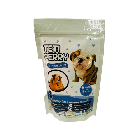 Leche Sustituto Lácteo Premium Teti Perry para Perros Cachorros Línea Europea