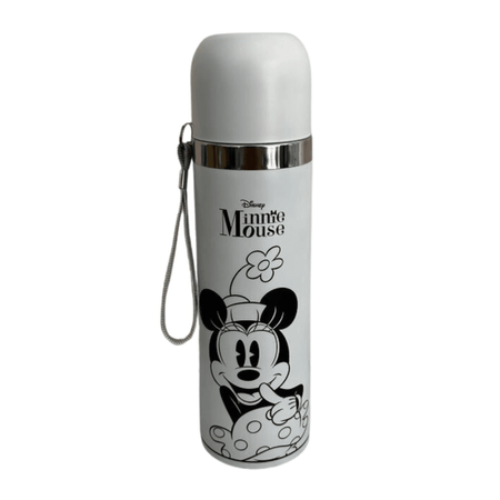 Termo Disney Minnie Mouse Blanco 600 ML