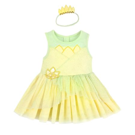 Disfraz Disney Store Princesa Tiana Bebé  - Talla 9-12 meses