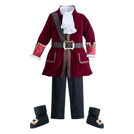 Disfraz Disney Store Capitán Garfio - Talla 7/8 US