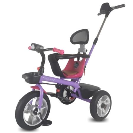 Triciclo Guiador para Niños Rose Morado