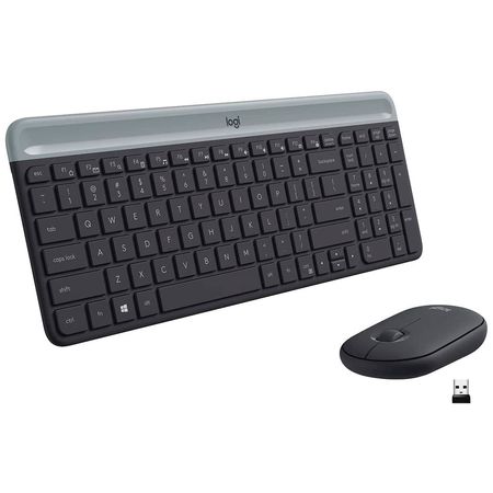 Kit de Teclado y Mouse Logitech MK470 RF Inalámbrico USB Español