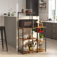 Mueble Auxiliar de Cocina Fitz Mmarron R&R MUEBLES