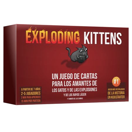 Juegos de Mesa Exploding Kittens Edición Original