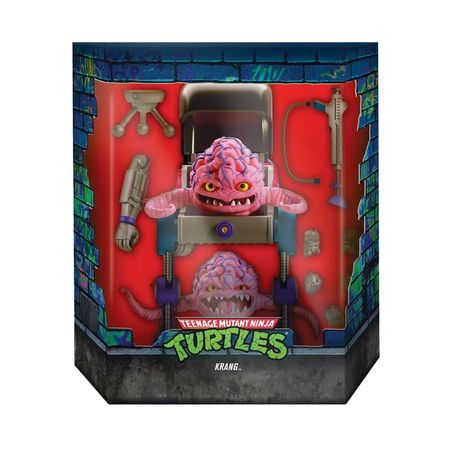 Figura de Accion Super7 Krang Teenage Mutant Ninja Turtles Ultimates Wave 5