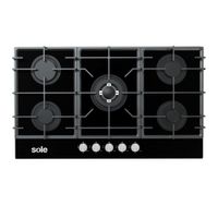 Encimera a Gas Sole Solco046 - Vidrio Templado