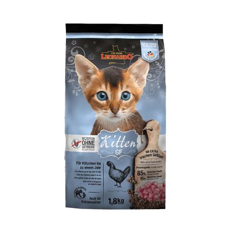 Alimento Leonardo Libre de Granos para Gatitos 1.8 Kg