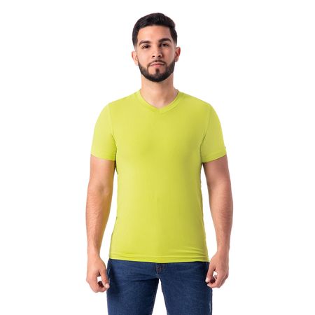 Polo Moda Iker Casillas Jersey Full Lycra Hombre Pionier Verde Limon Xl