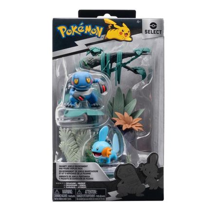 Pokemon Jazwares Select Entorno De Selva Pantanosa PKSE-001