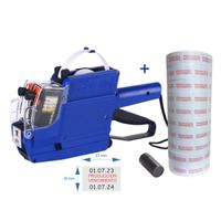 Etiquetadora de Producción y Vencimiento Mx6600 Casandina Tools Color Azul