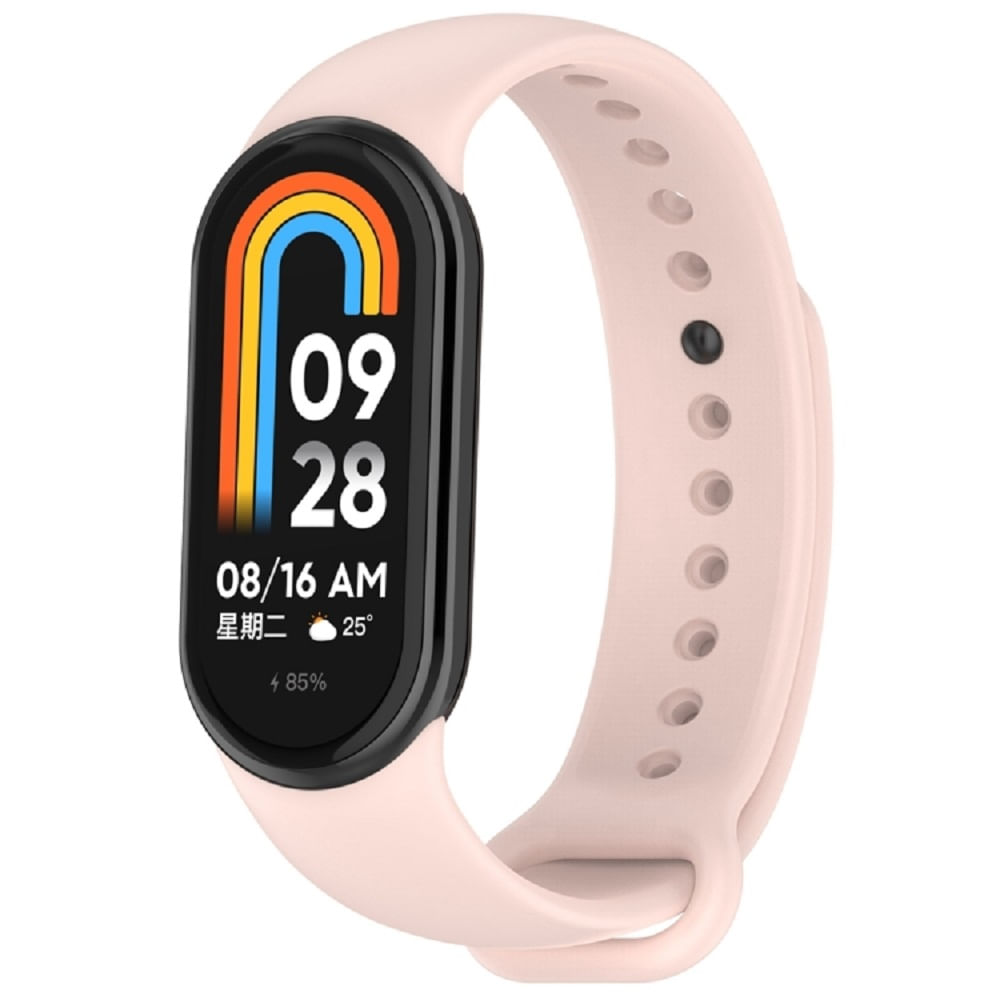 Correa de silicona para Xiaomi Band 8 ROSADO CLARO