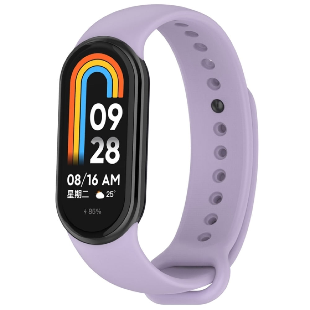 Correa de silicona para Xiaomi Band 8 MORADO