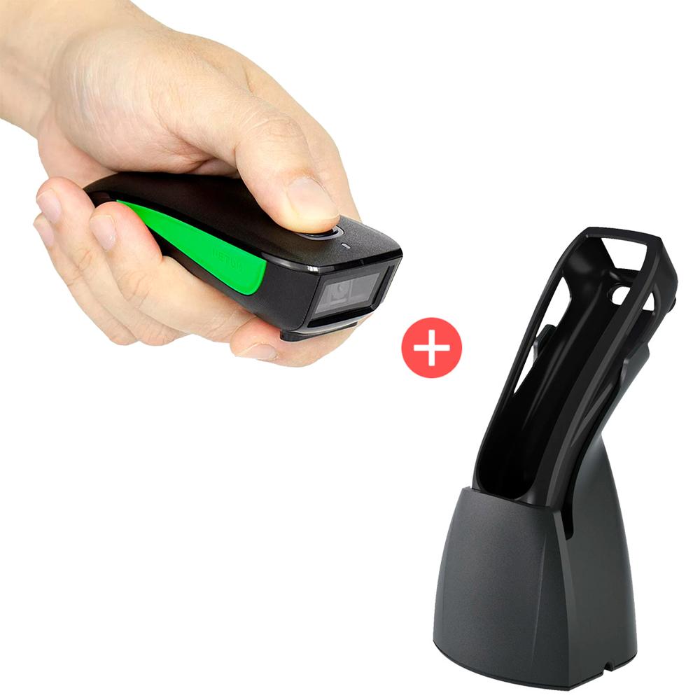 Kit Lector de Código de Barras DNI 1D + Soporte Para Lector Netum