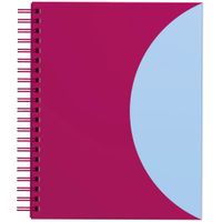 Cuaderno DGNOTTAS Espiralado A4 Tapa Flexible Unicolor