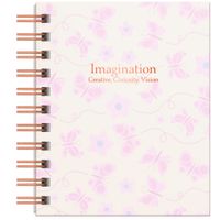 Cuaderno DGNOTTAS Espiralado A6 Tapa Dura Pastel