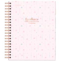 Cuaderno DGNOTTAS Espiralado A4 Tapa Dura Mix Rayado