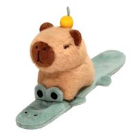 Capibara y Cocodrilo Peluche - Pulsera y Brazalete