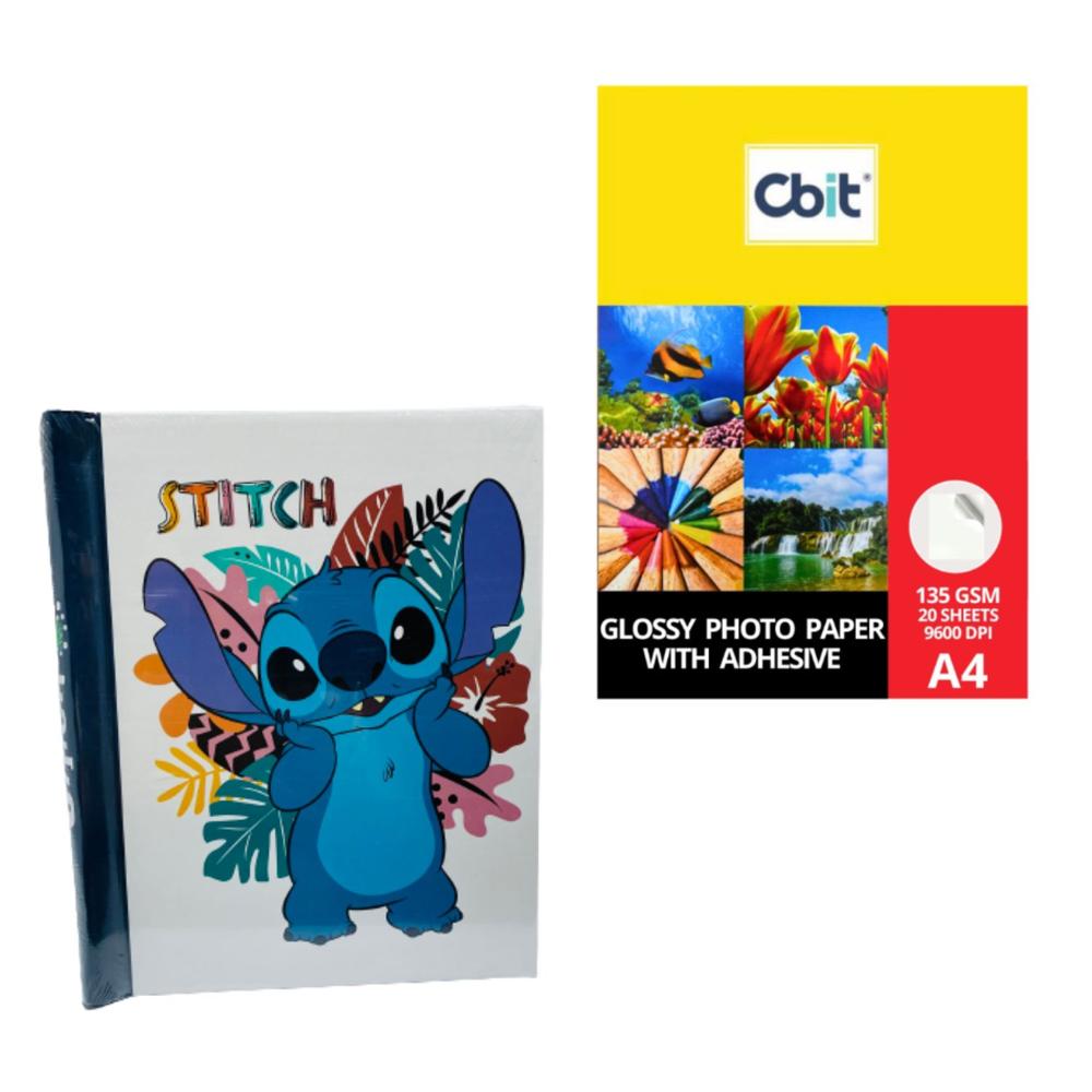 Album DS 40 fotos 18x26 cm y Papel Fotografico A4 20 hjs