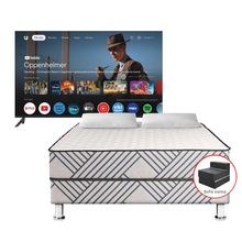 pack-cama-viva-home-palmera-2-plazas-sofa-cama-televisor-blackline-led-32-hd-smart-tv-bl32-t3000hd