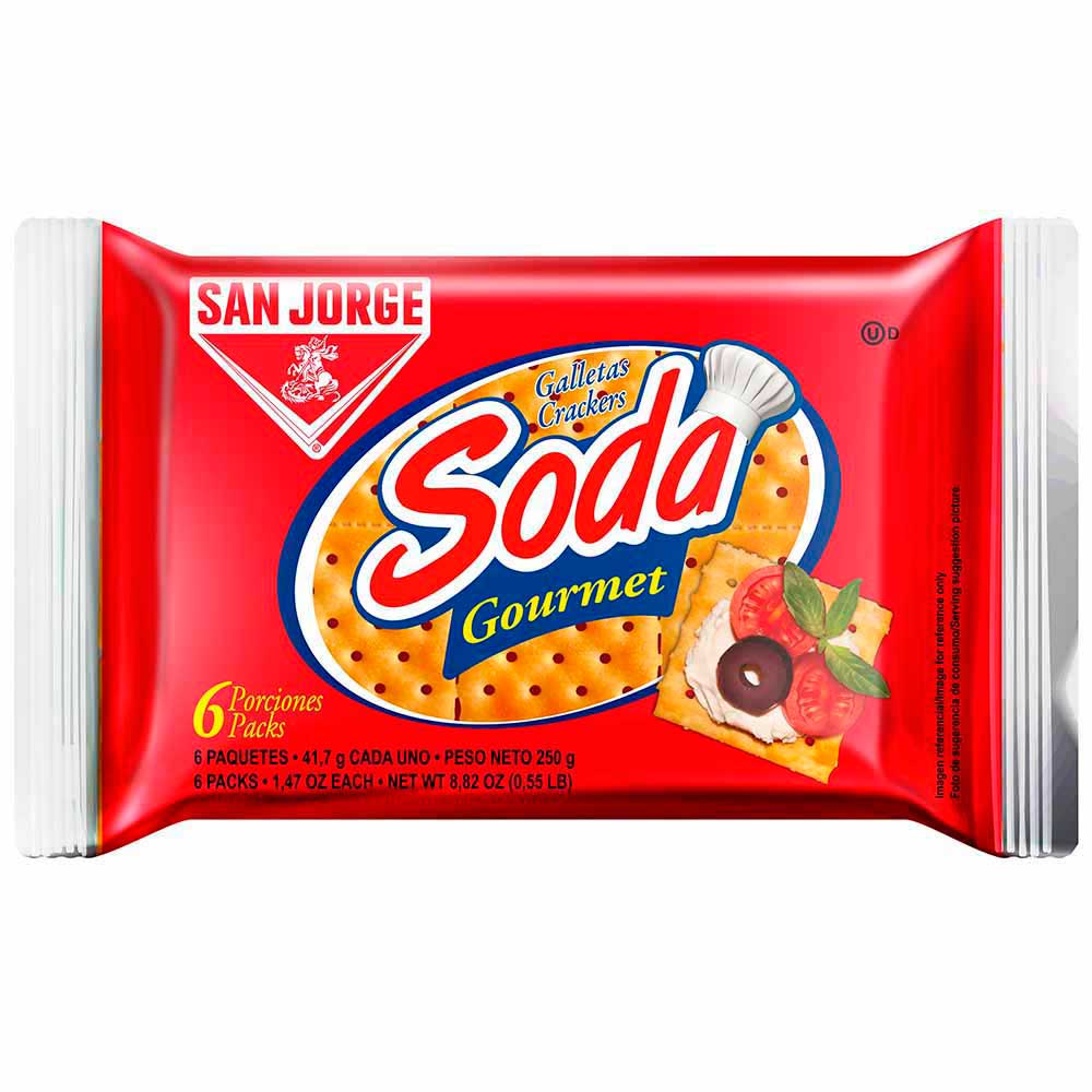 Galletas de Soda SAN JORGE Gourmet Paquete 250g