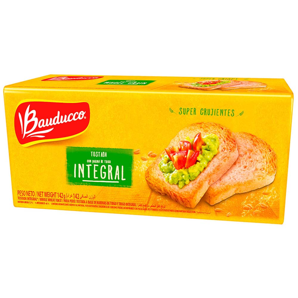 Tostada Integral BAUDUCCO Paquete de 142g