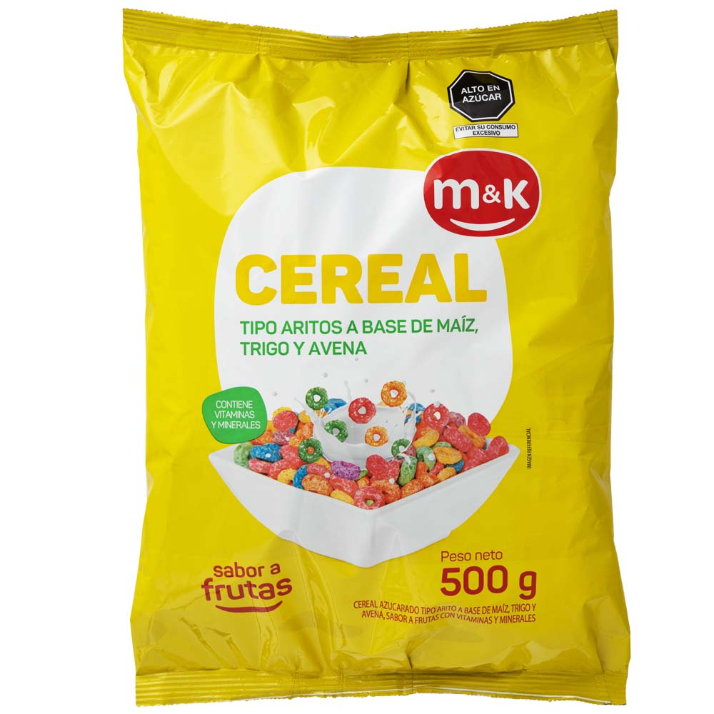 Cereal M&K Aritos Bolsa 500g