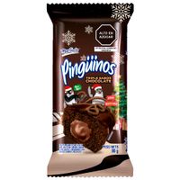 Pastelito Pingüino MARINELA Triple Chocolate Bolsa 80g x 2un